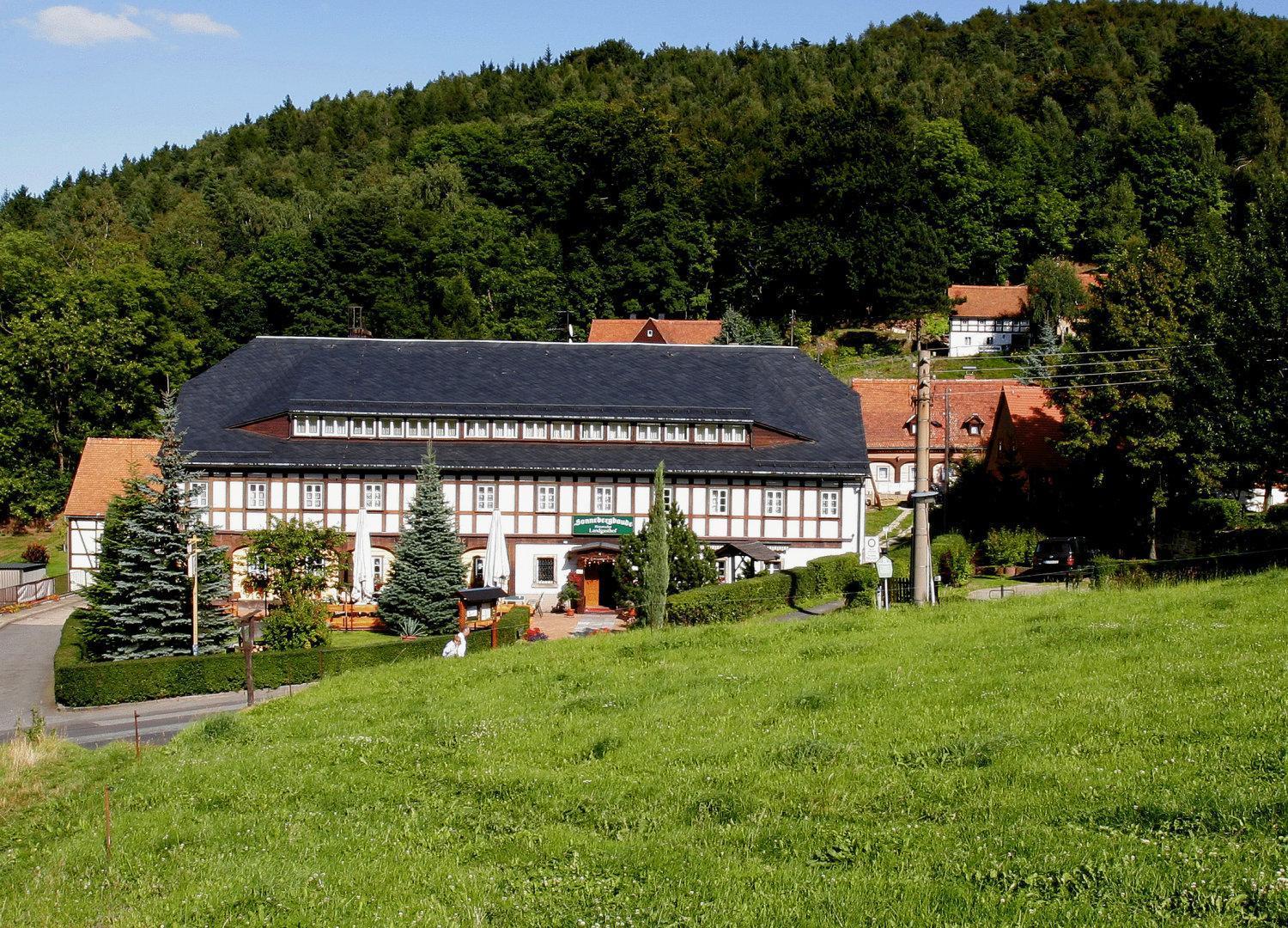 Wanderhotel Sonnebergbaude Waltersdorf  Kültér fotó